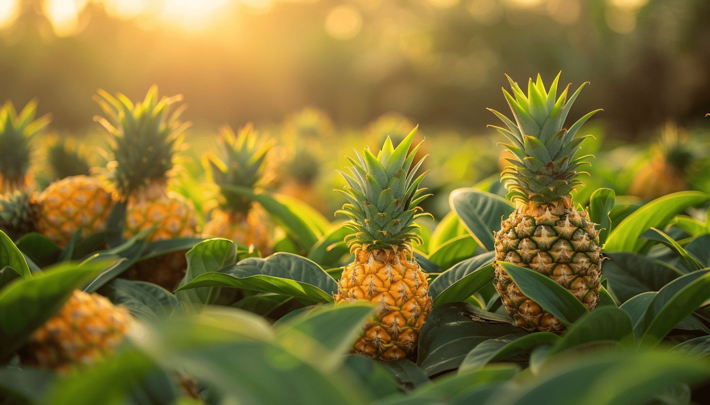 Exploration des champs d'ananas : Découverte des variétés et compréhension de leur plantation